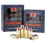 Hornady Subsonic 9MM ( 250 RDS )