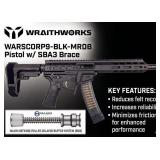 New Wraithworks WARSCORP9 + SBA3 Brace ( 9MM )