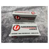 Underwood 40 S&W 180GR FMJ ( 100 RDS )