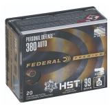 Federal Premium Micro 380 ACP ( 100 RDS )