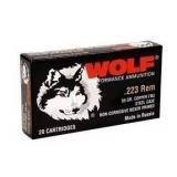 Wolf WPA Military Classic 223 Rem 55 Gr ( 400 RDS)