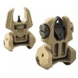 New MEPRO FRBS Flip Backup Sights FDE