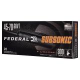 Federal Fusion Subsonic 45-70 GOVT ( 200 RDS )