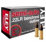 Eley Outlaw Benchrest 22 LR  ( 1000 RDS )