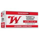 Winchester USA 223 Remington JHP ( 400 RDS )