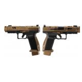 New Custom Canik TTI Combat Topo Bronze ( 9MM )