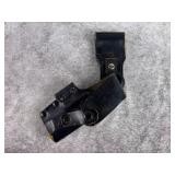 Black Leather Duty Holster