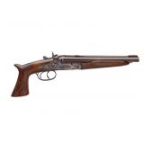 New Davide Pedersoli Howdah SXS Pistol (45 LC/410)