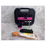 New Glock 43X Pink Glitter Custom ( 9MM )