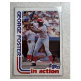 1982 TOPPS GEORGE FOSTER CARD