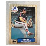 1987 TOPPS HOF STEVE CARLTON CARD