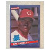 ROOKIE CARD 1986 DONRUSS KAL DANIELS