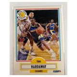 ROOKIE CARD 1990 FLEER HOF TIM HARDAW