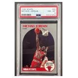 1990-91 NBA Hoops Michael Jordan PSA MINT 8