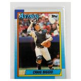 2ND YR CARD 1990 TOPPS HOF CRAIG BIGG