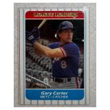 1986 FLEER HOF GARY CARTER CARD