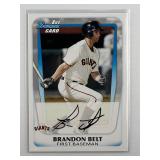 ROOKIE CARD 2011 BOWMAN BRANDON BELT
