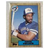 2ND YR CARD 1987 TOPPS CECIL FIE