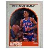 ROOKIE CARD 1989 NBA HOOPS ROD STRICKLA
