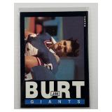 ROOKIE CARD 1985 TOPPS JIM BURT