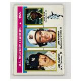 1976 TOPPS HOF JIM HUNTER/JIM PALMER