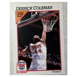 ROOKIE CARD 1991 NBA HOOPS DERRICK COLE