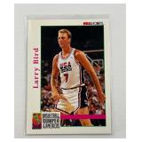 1992 NBA HOOPS HOF LARRY BIRD CARD