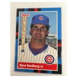 1988 DONRUSS HOF RYNE SANDBERG CARD