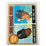 ROOKIE CARD 1968 TOPPS WHITE SOX STAR