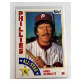 1984 TOPPS HOF MIKE SCHMIDT CARD