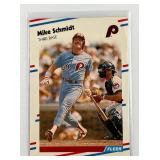 1988 FLEER HOF MIKE SCHMIDT CARD