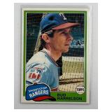 1981 TOPPS BUDDY HARRELSON CARD