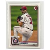 BOWMAN MAX SCHERZER CARD