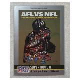 1990 PROSET SUPERBOWL II CARD