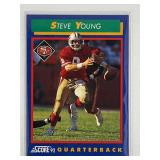 1992 SCORE HOF STEVE YOUNG CARD