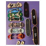 Approx (11) Tech Deck Fingerboards Lot 1