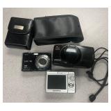 Lot, (3) Cameras with Cases