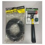Chicago electric protective wire wrap and Hammer