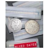 Lot, (1) Mixed Date Morgan Silver Dollars In Capsu