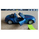 Blue Convertible Diecast Car