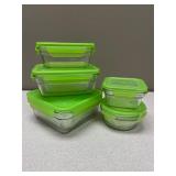 Glassware Food Storage Set (new)