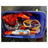 Nerf Gun Lot-Plastic  (Tote Included)
