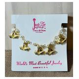 Judy-Lee Bells w/ Rhinestone Bracelet