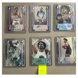 Lot, (6) Autographed Sports Cards 4