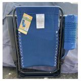 ZERO GRAVITY MESH LOUNGE CHAIR - NEW