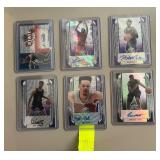 Lot, (6) Autographed Sports Cards 2
