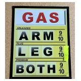 Expensive Gas Tin Sign