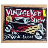 Roadster Tin Sign