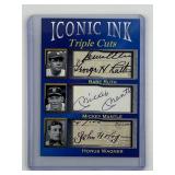 Babe Ruth Mickey Mantle Honus Wagner Iconic