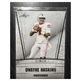 ROOKIE INSERT CARD 2019 LEAF DWAYNE HASKINS
